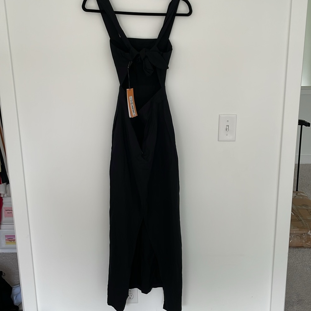 Future Collective NWT Women's Sleeveless Tie-Back Midi Dress - Size 00 - Picture 4 of 6